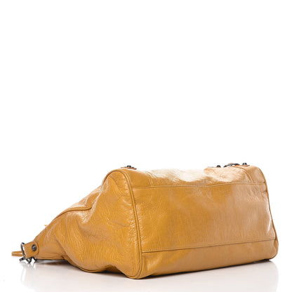 Balenciaga Agneau Classic Hardware Velo Jaune Moutarde 5 of 14