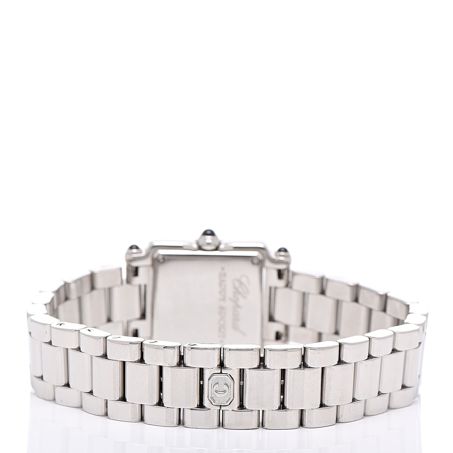 Chopard Stainless Steel 5 Diamond 23mm Happy Sport Quartz Watch Black 4 of 6
