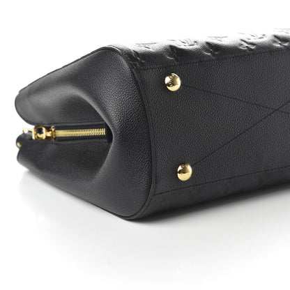 Louis Vuitton Empreinte Montaigne MM Black 7 of 11