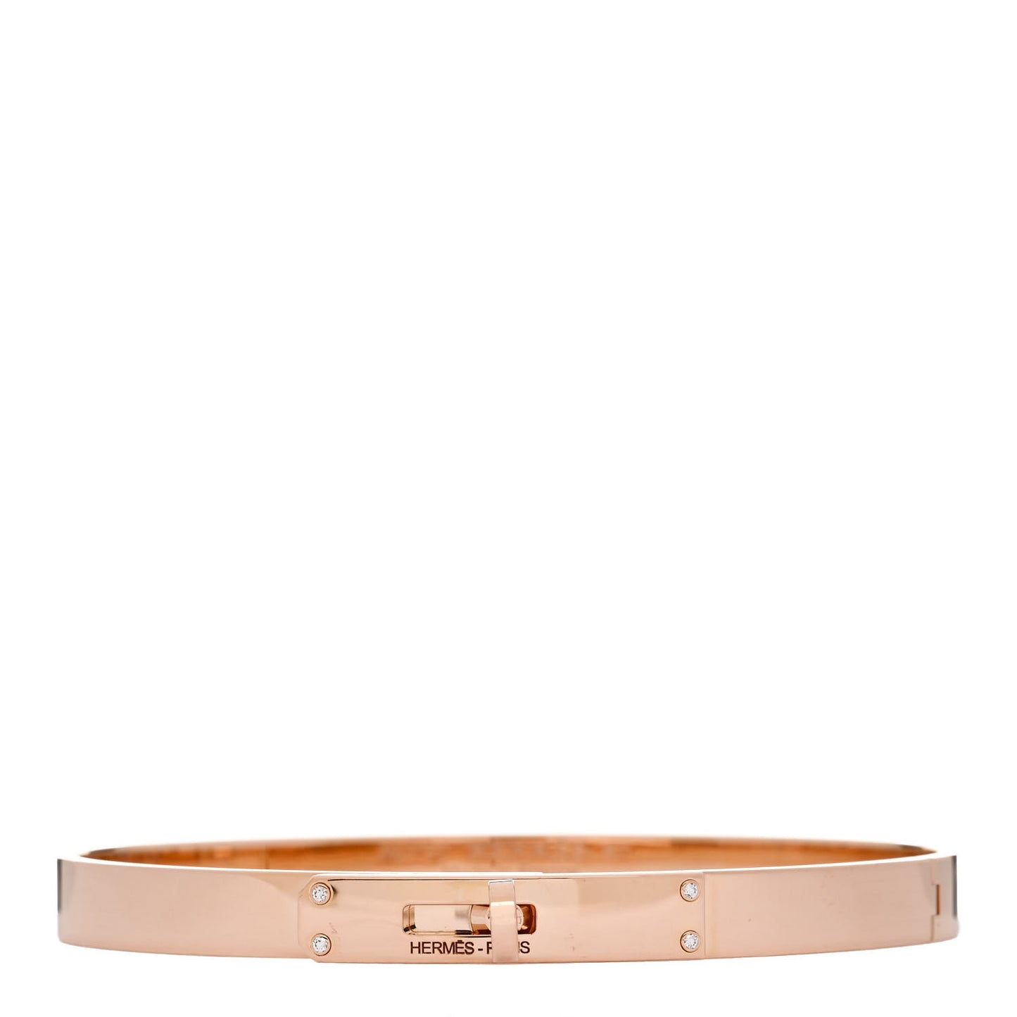 18K Rose Gold Diamond PM Kelly Bracelet ST