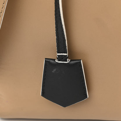 Fendi Vitello Baltico Dolce Petite 3Jours Tote Sand Black 13 of 18