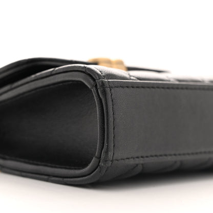 Chanel Lambskin Enamel Quilted Mini Top Handle Flap Black 9 of 12