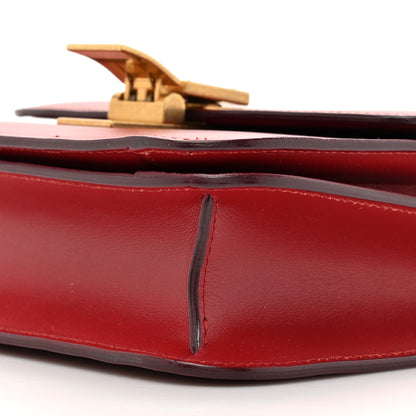 Celine Box Calfskin Teen Classic Box Flap Bag Red 9 of 14