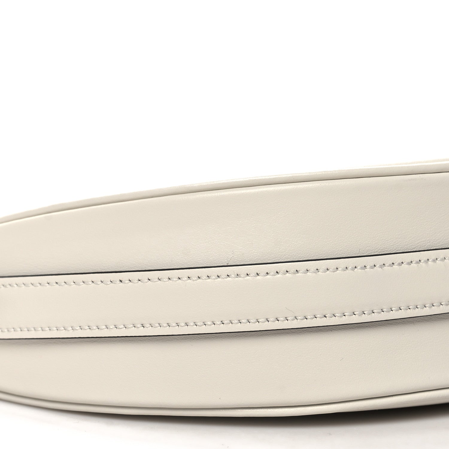 Prada Soft Calfskin Arque Shoulder Bag White 8 of 10