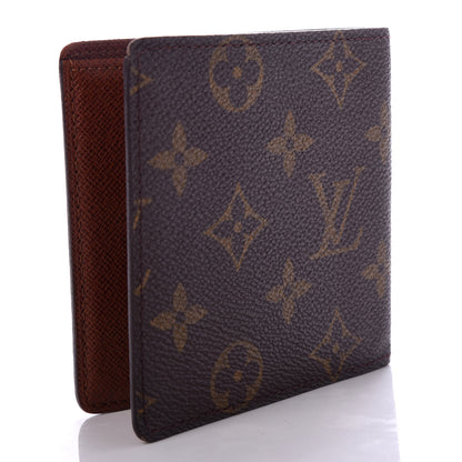 Louis Vuitton Monogram Billfold Wallet 6 Credit Card Slots 3 of 6
