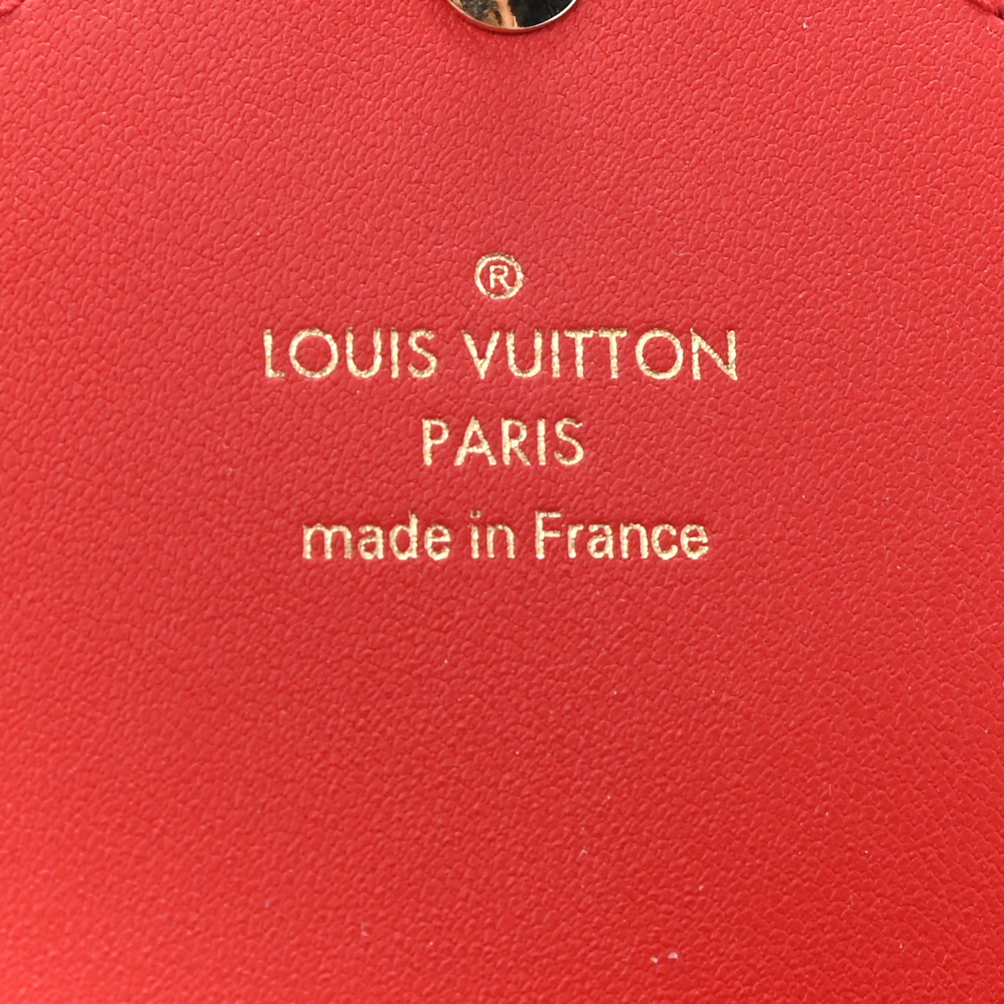 Monogram Medium Kirigami Pochette Insert Coquelicot