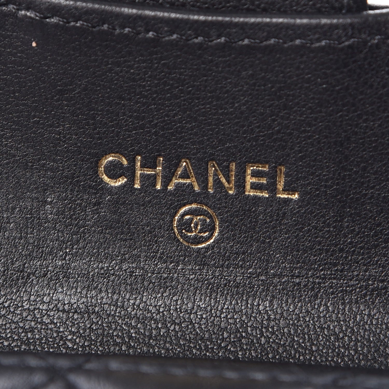 Chanel Aged Calfskin Quilted Reissue Flap Card Holder Black 6 of 9