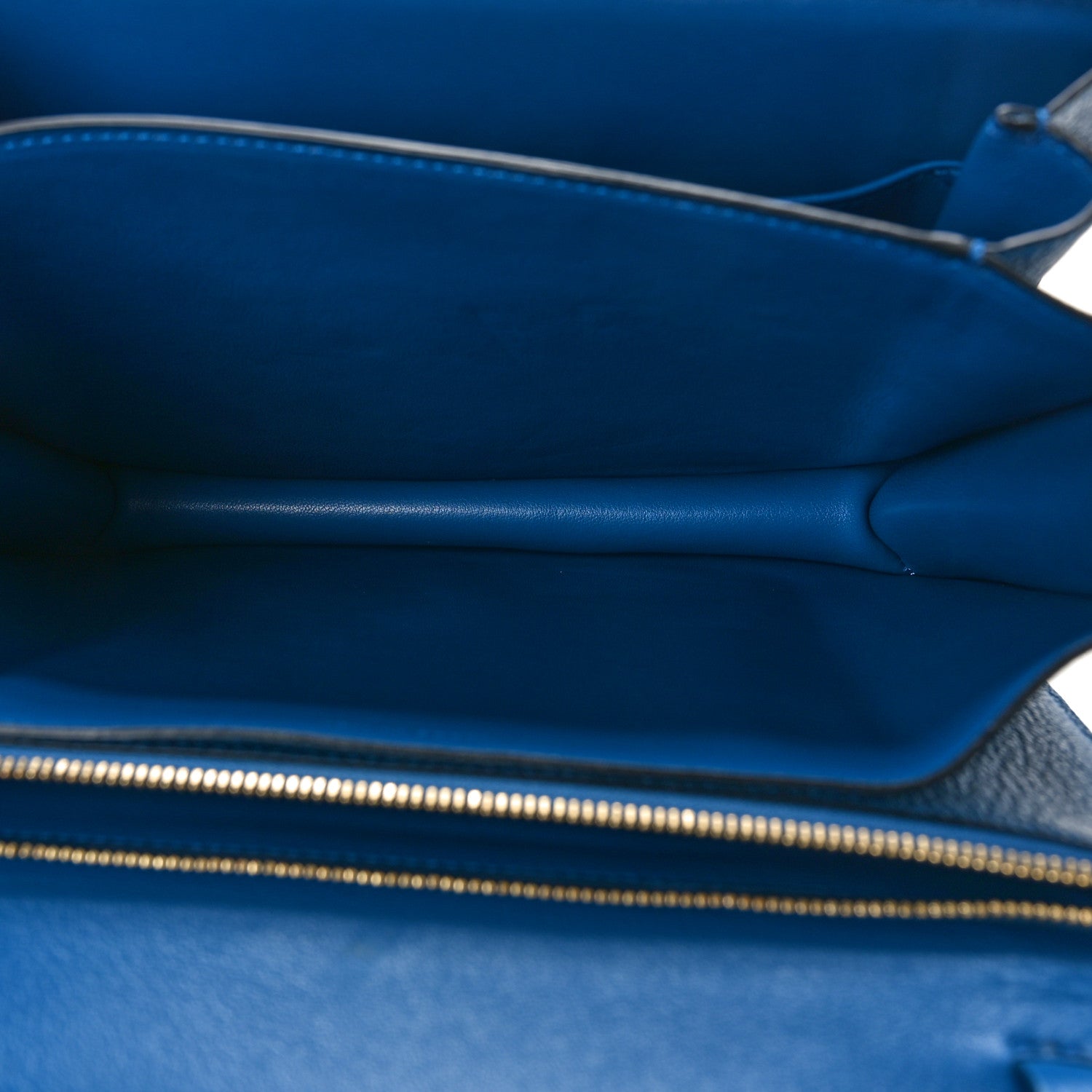 Celine Goatskin Medium Classic Box Flap Bag Deepsea 5 of 9