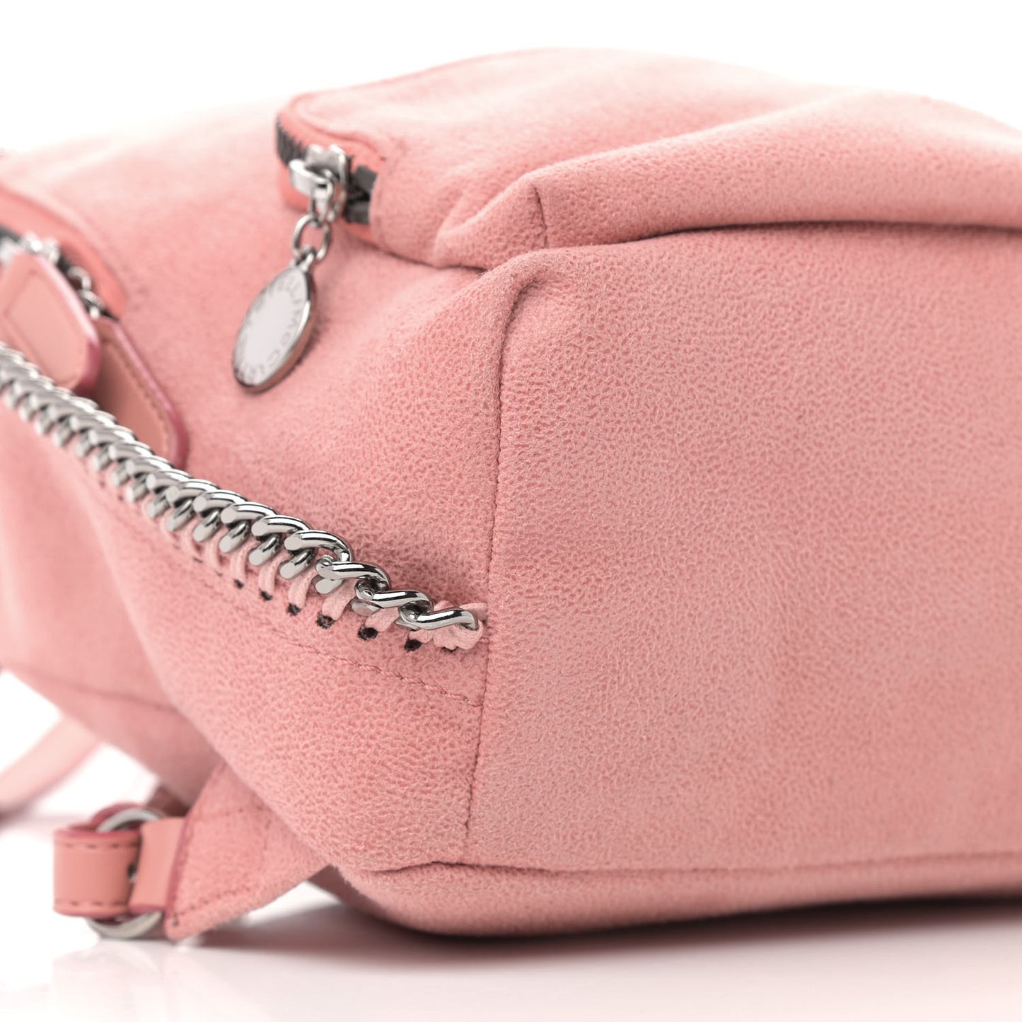 Shaggy Deer Mini Falabella Backpack Pink