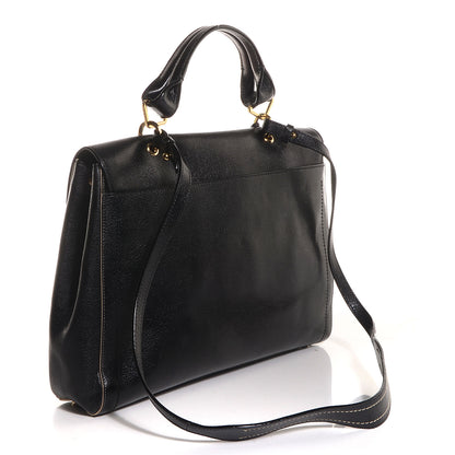 Marc Jacobs Goatskin 1984 Satchel Black 3 of 9