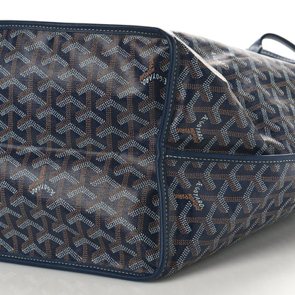 Goyard Goyardine Reversible Anjou GM Navy 9 of 9