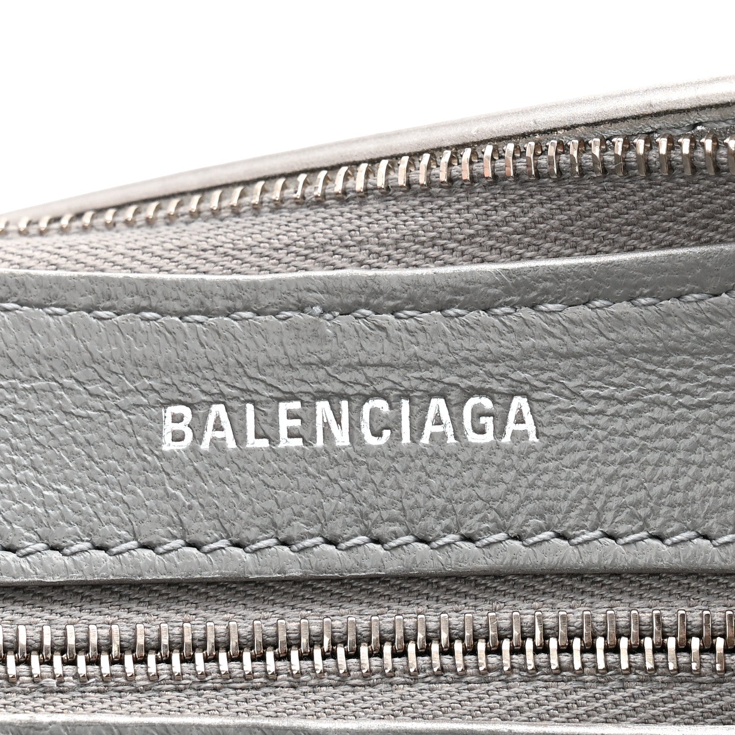 Balenciaga Metallic Calfskin Mary Kate Shoulder Bag Silver 6 of 10