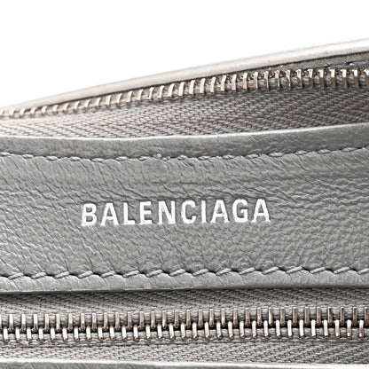 Balenciaga Metallic Calfskin Mary Kate Shoulder Bag Silver 6 of 10