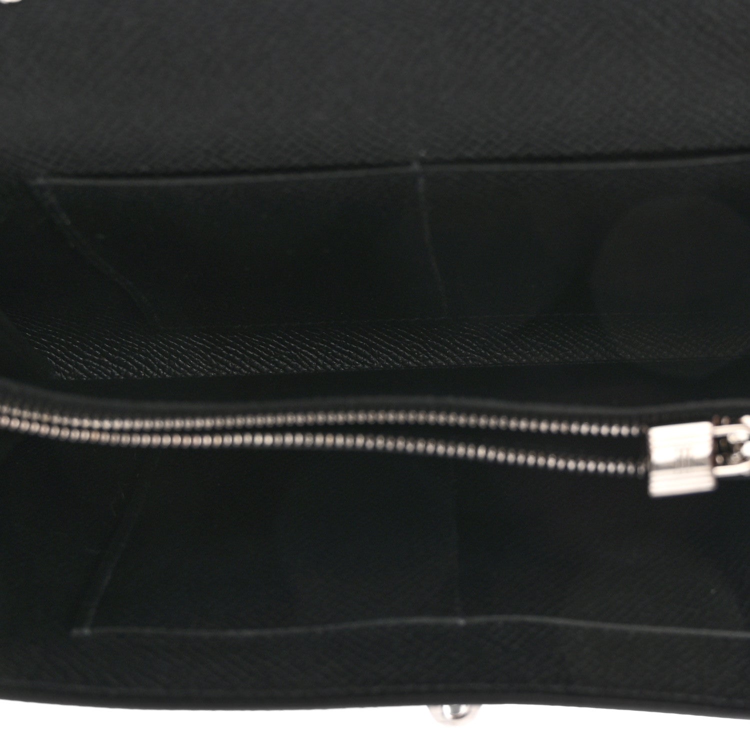 Hermes Epsom Kelly Wallet To Go Black 5 of 7