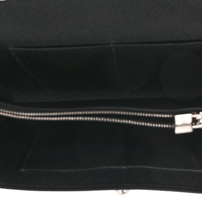 Hermes Epsom Kelly Wallet To Go Black 5 of 7