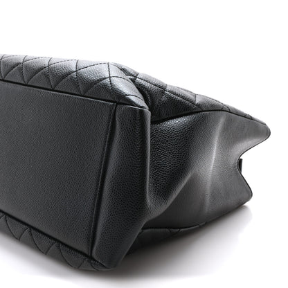 Chanel Caviar Quilted Grand Shopping Tote GST Black 10 of 10