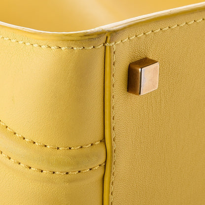 Celine Smooth Calfskin Medium Phantom Luggage Sun Yellow 25 of 27