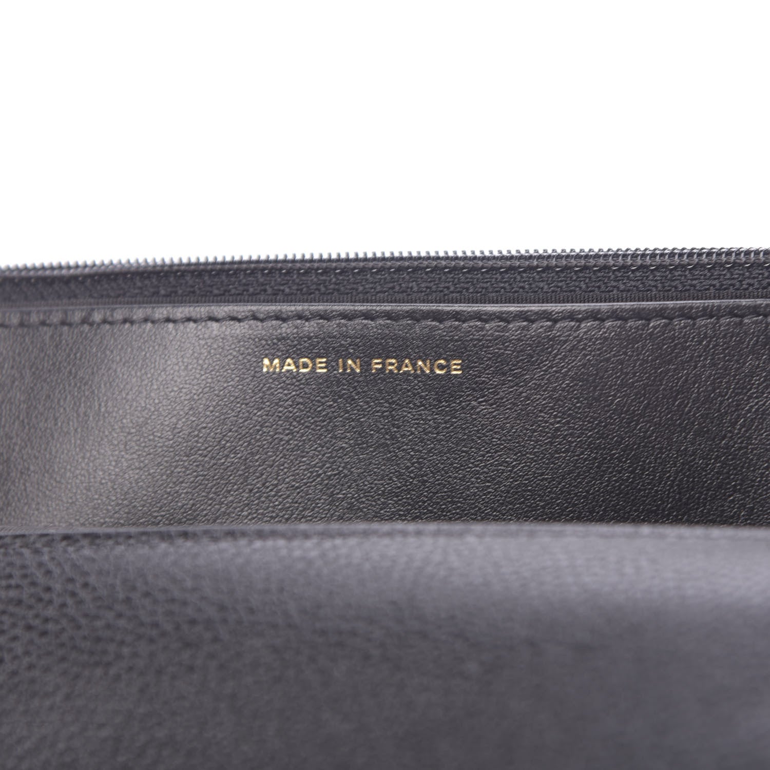 Chanel Calfskin Crochet 19 Wallet On Chain WOC Black 7 of 13
