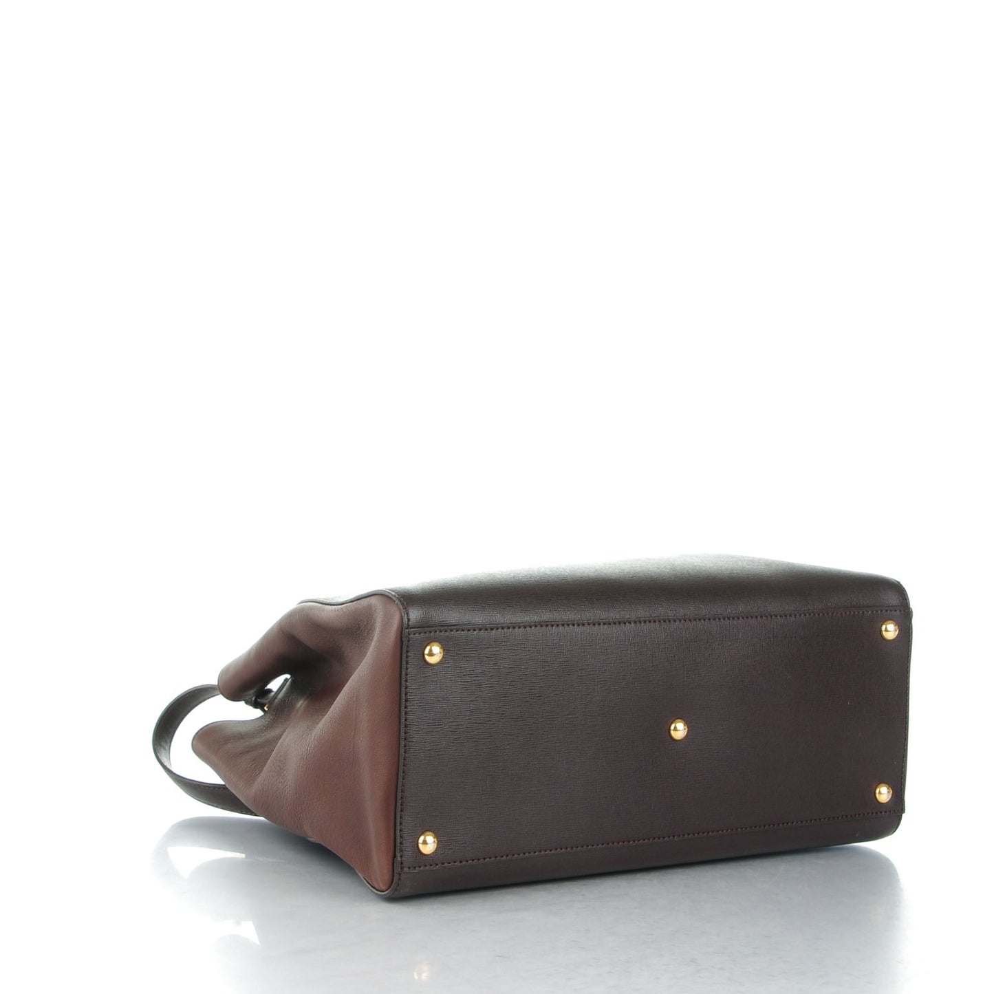 Vitello Elite Flamingo Regular 2Jours Tote Moro Marrone Nocciola