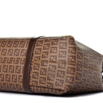 Fendi Zucchino Spalmati Vitello Tote Nocciola Castagna 9 of 11