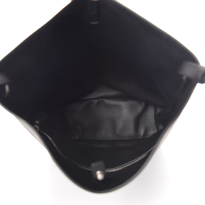Bottega Veneta Smooth Matte Calfskin Bucket Bag Black 5 of 16
