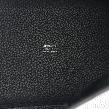 Hermes Taurillon Clemence Monochrome Picotin Lock 18 PM Black 5 of 12