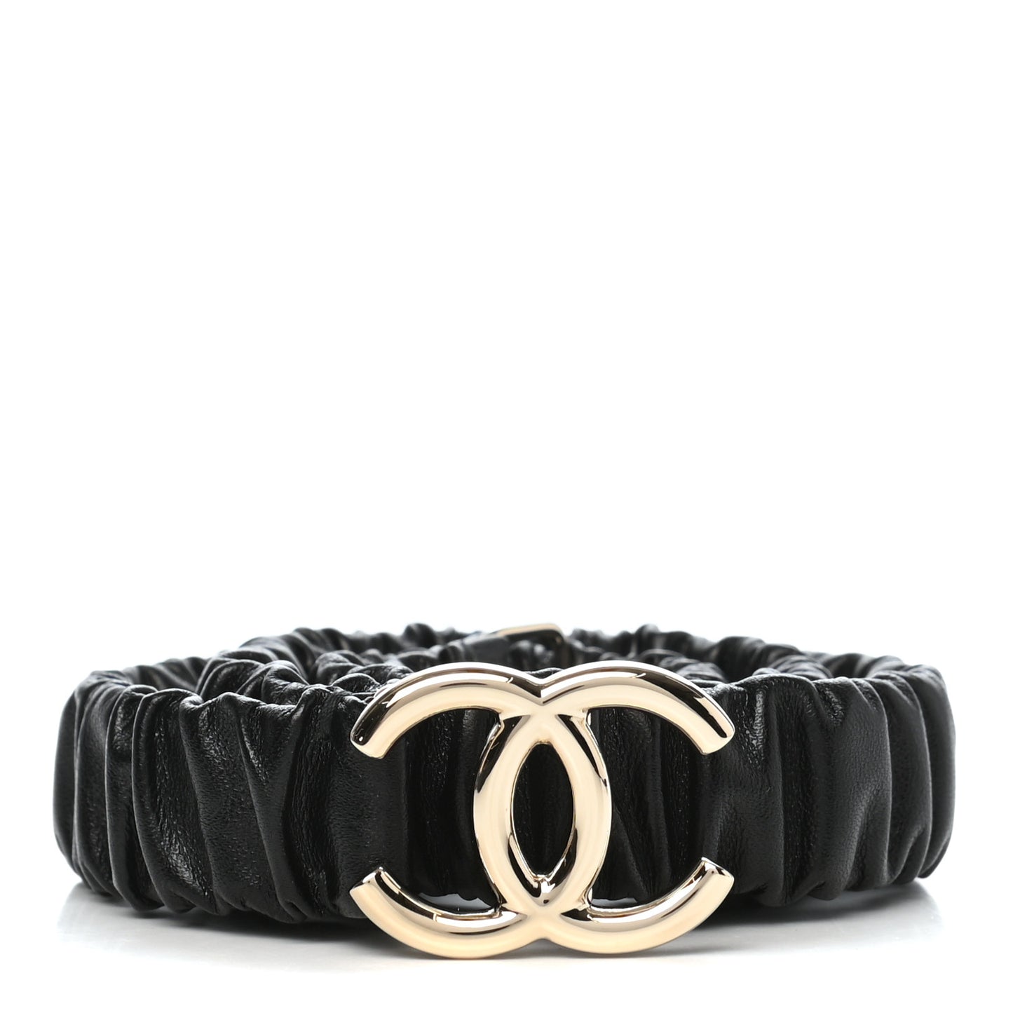 Lambskin CC Belt 80 Black