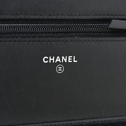 Chanel Jersey Quilted Reissue Wallet On Chain WOC Black 6 of 18