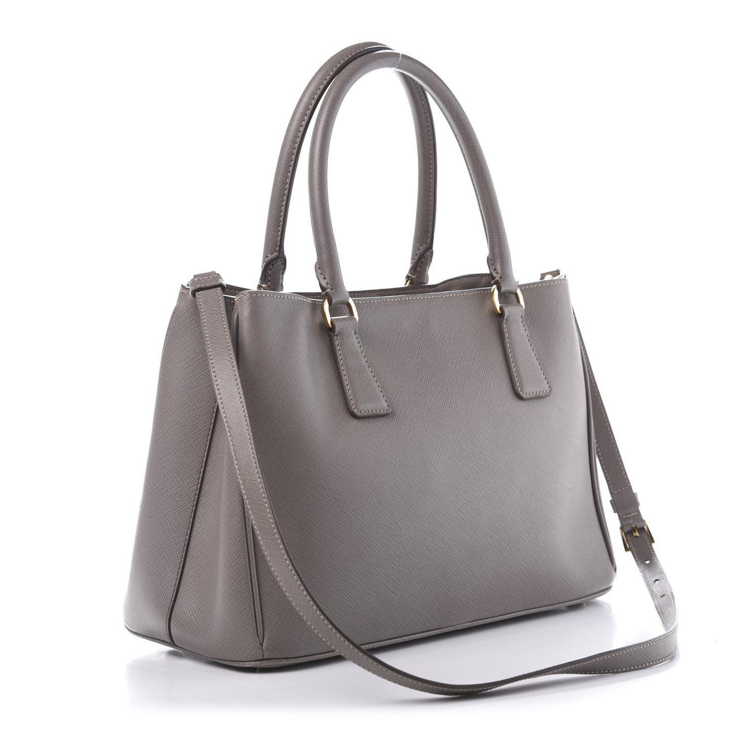 Saffiano Lux Medium Tote Argilla