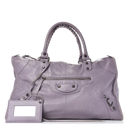 Balenciaga Agneau Classic Hardware Work Glycine 1 of 17