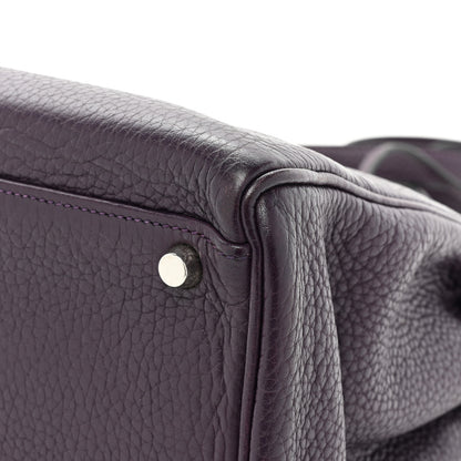 Hermes Taurillon Clemence Kelly Retourne 35 Raisin 16 of 18