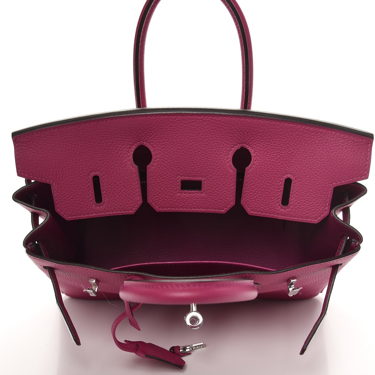 Hermes Togo Birkin 25 Rose Pourpre 7 of 36