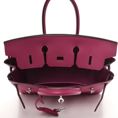 Hermes Togo Birkin 25 Rose Pourpre 7 of 36