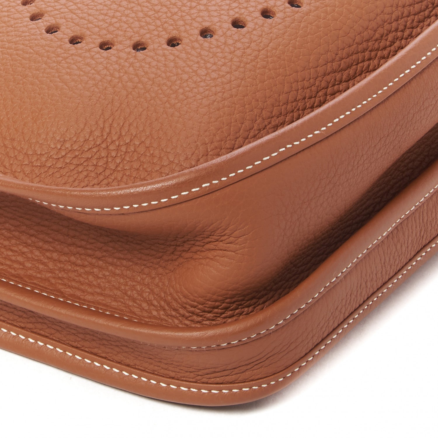 Hermes Taurillon Clemence Evelyne III PM Gold 6 of 9