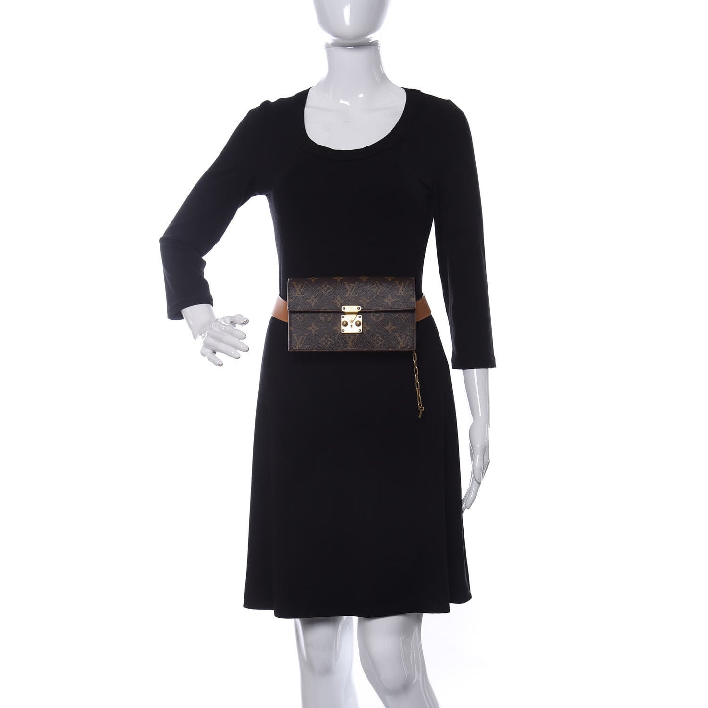 Monogram S Lock Belt Pouch MM