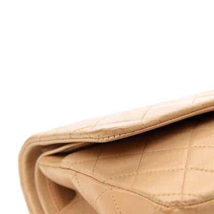Chanel Lambskin Quilted Small Double Flap Beige 8 of 16