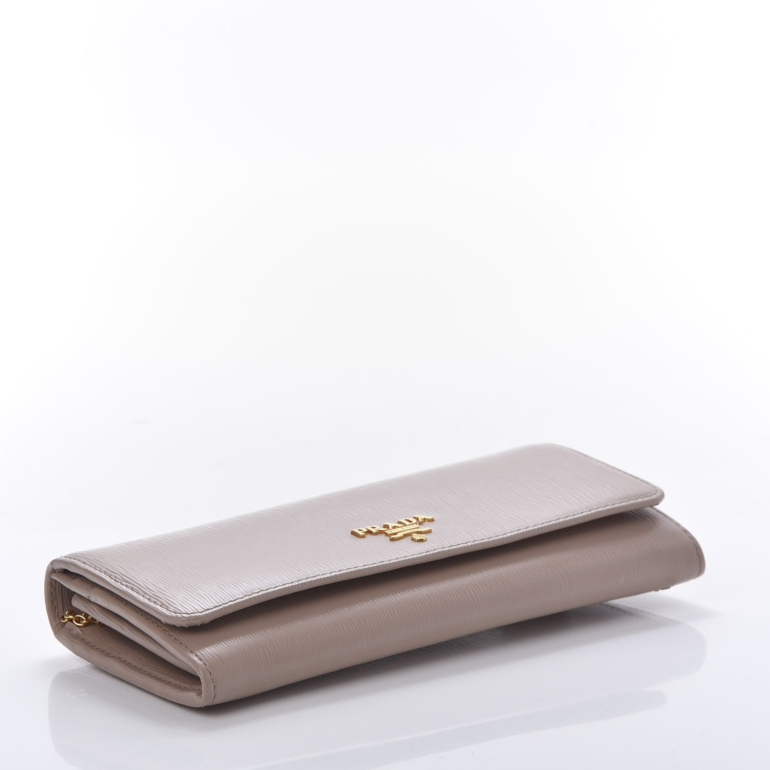 Prada Vitello Move Continental Flap Travel Wallet Cammeo 4 of 10