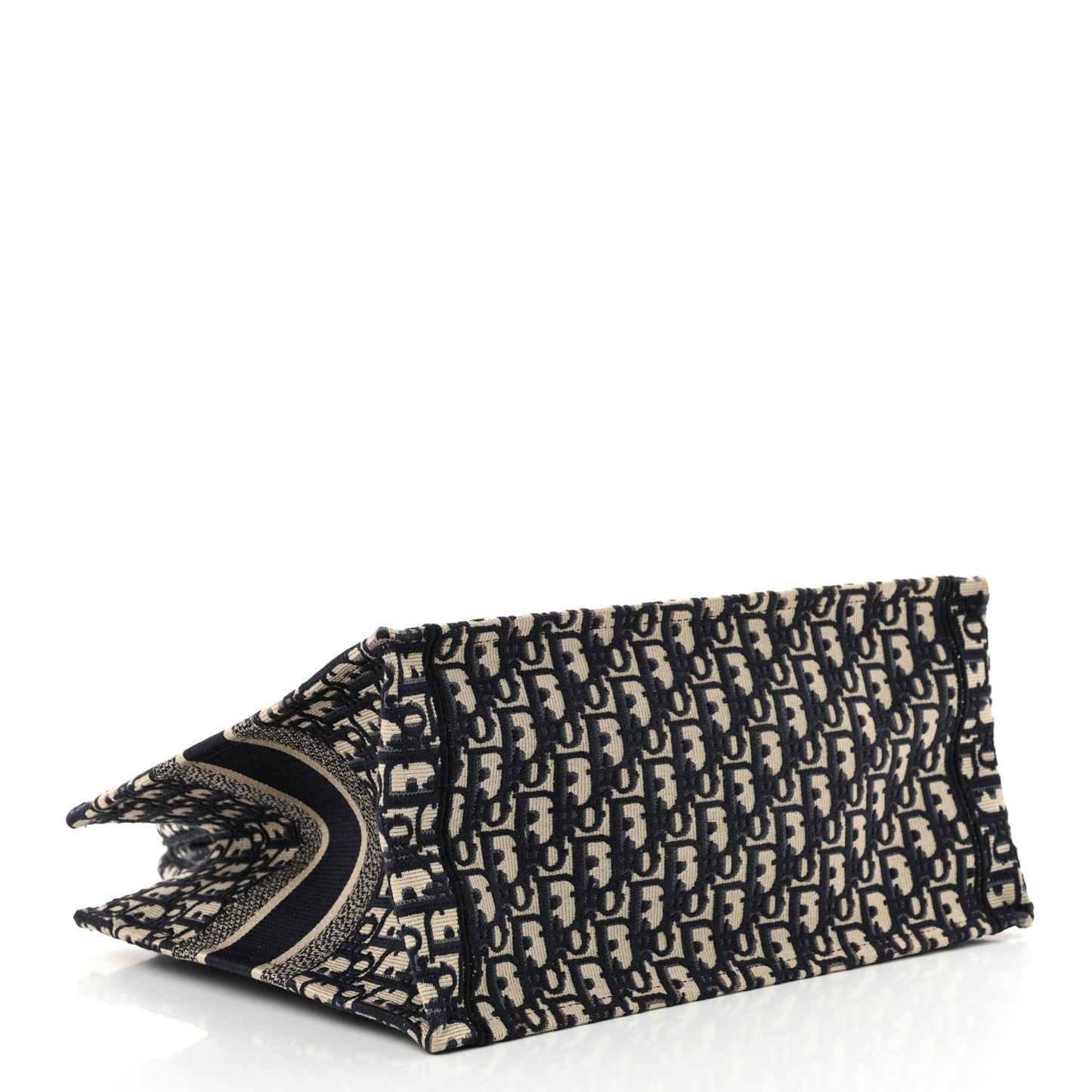 Oblique Medium Book Tote Blue Multicolor