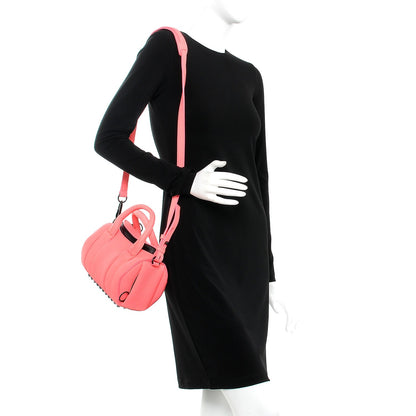 Alexander Wang Pebbled Lambskin Mini Rockie Fluo Coral 2 of 8
