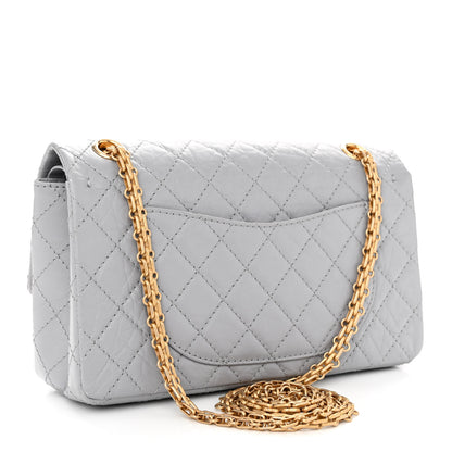 Chanel Aged Calfskin Quilted 2.55 Reissue 225 Flap Grey 3 of 14