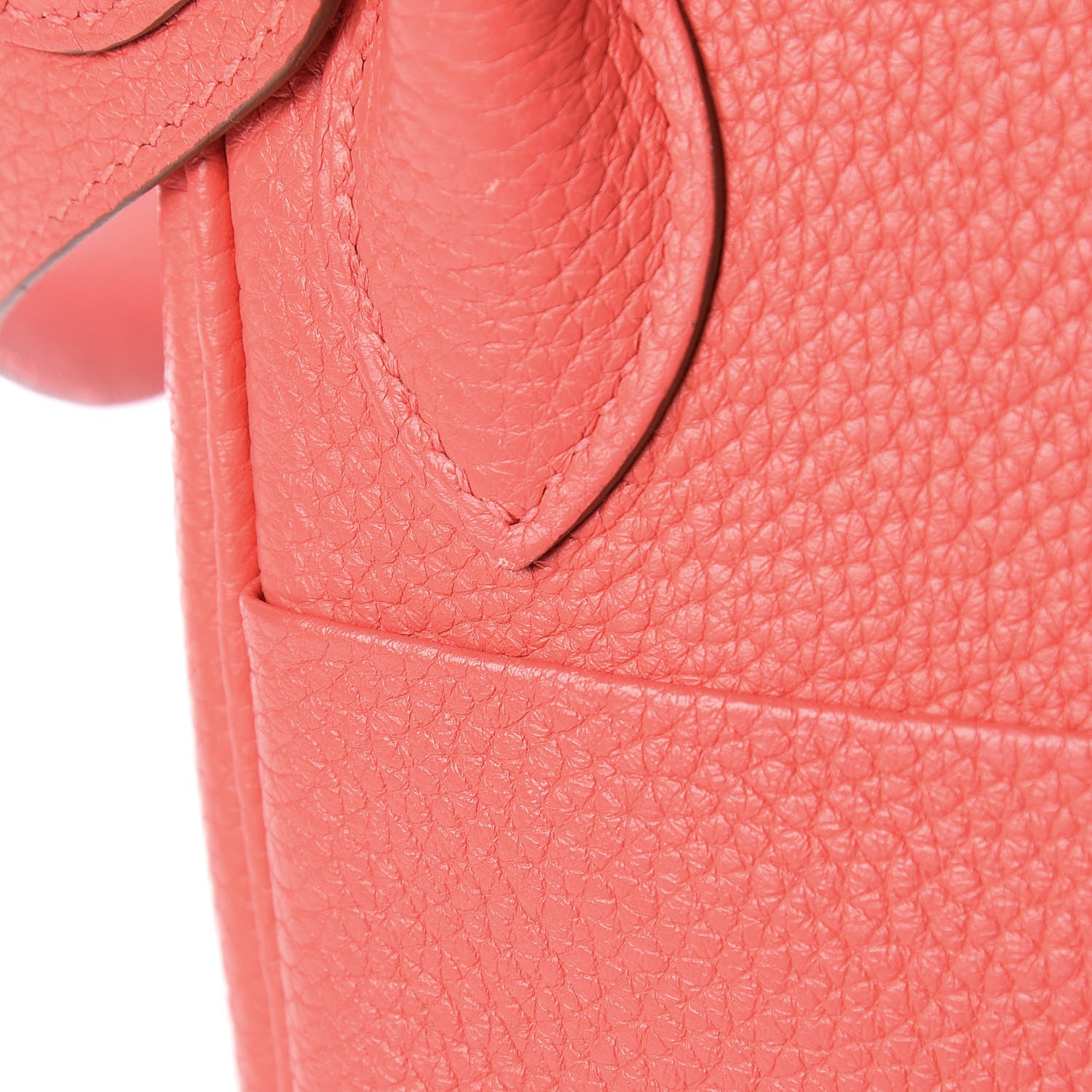 Hermes Taurillon Clemence Lindy 30 Rose Jaipur 14 of 14