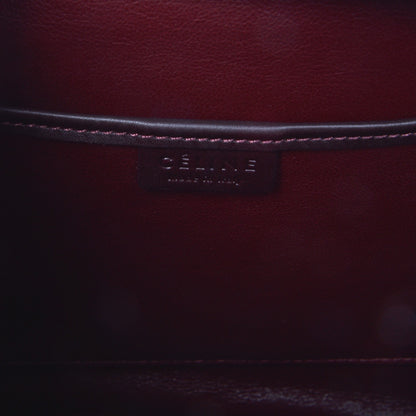 Celine Satin Calfskin Nano Tri-Color Luggage Orchid 7 of 8