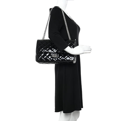 Chanel Patent Quilted 2.55 Reissue 227 Flap Black 2 of 12