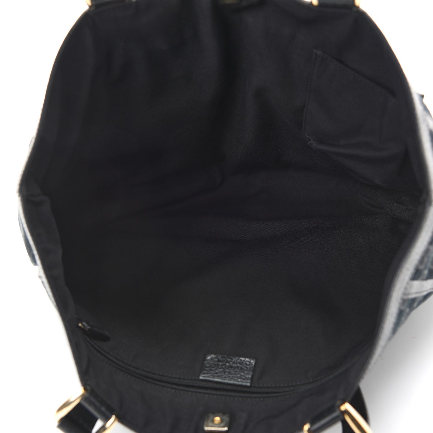 Monogram Abbey D Ring Tote Black