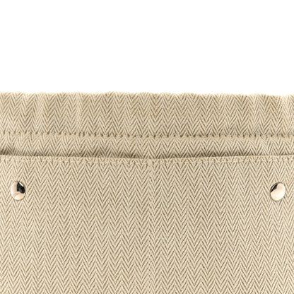 Hermes Canvas Barenia Fourbi 25 MM Pouch Naturel Fauve 9 of 14