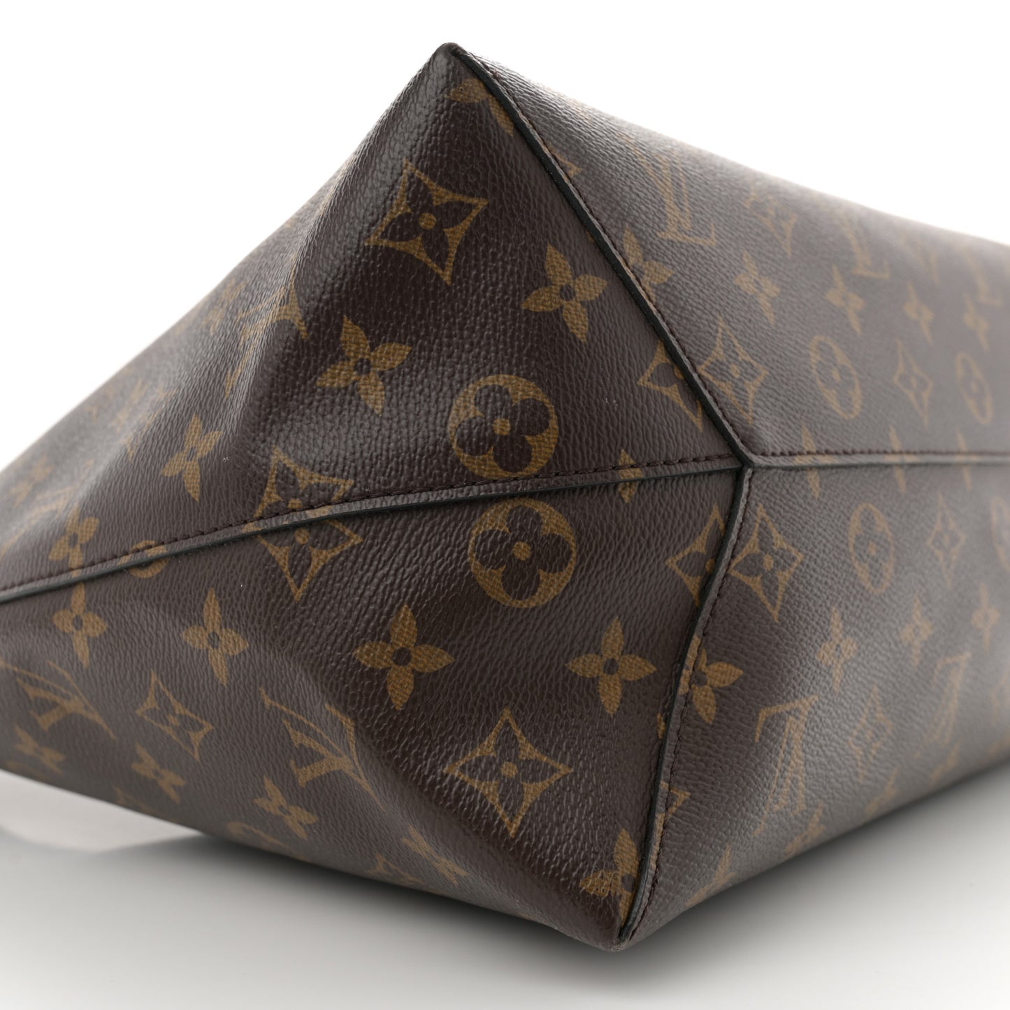 Monogram Flower Hobo Caramel