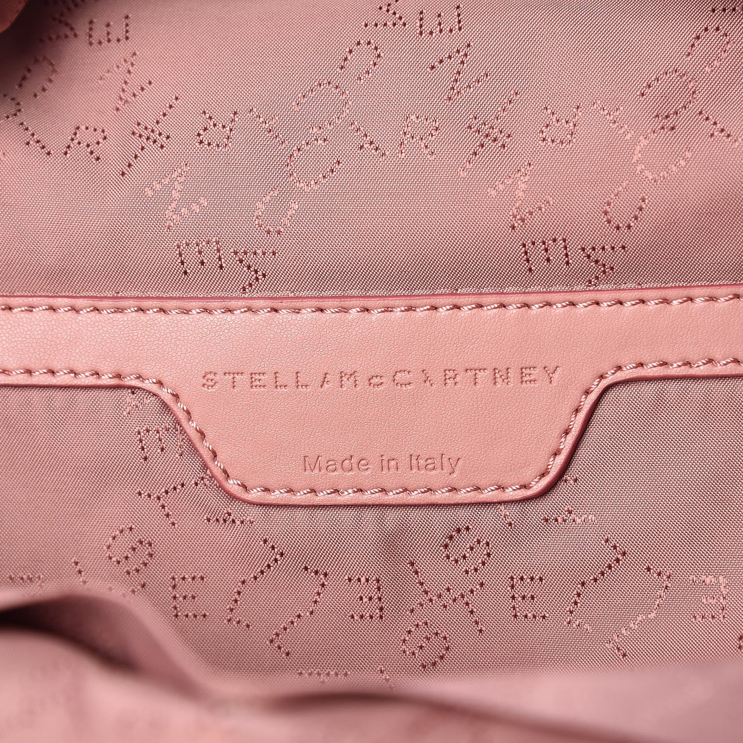 Shaggy Deer Mini Falabella Backpack Pink