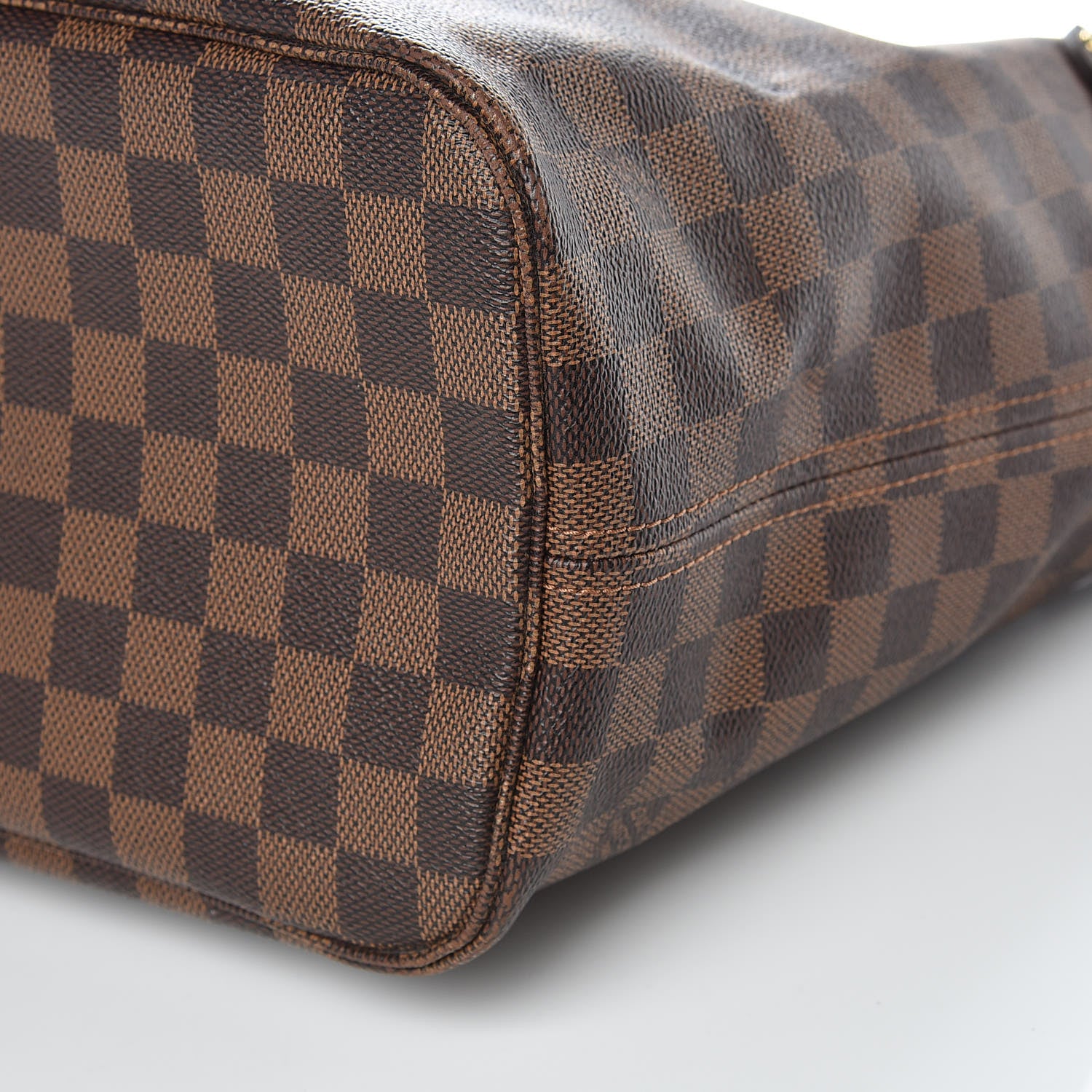 Louis Vuitton Damier Ebene Neo Neverfull MM Rose Ballerine 6 of 17