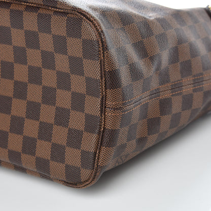 Louis Vuitton Damier Ebene Neo Neverfull MM Rose Ballerine 6 of 17