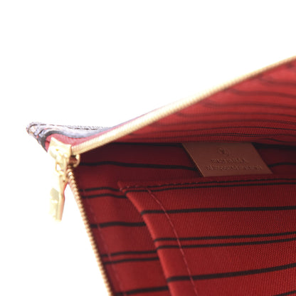 Louis Vuitton Monogram Neverfull MM GM Pochette Cherry 9 of 10